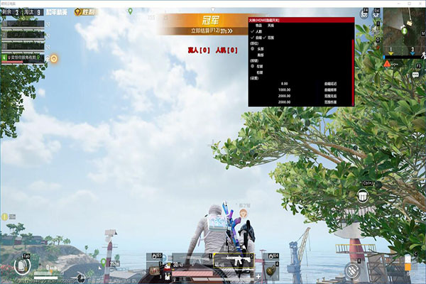 CF2019外挂透视自瞄效果